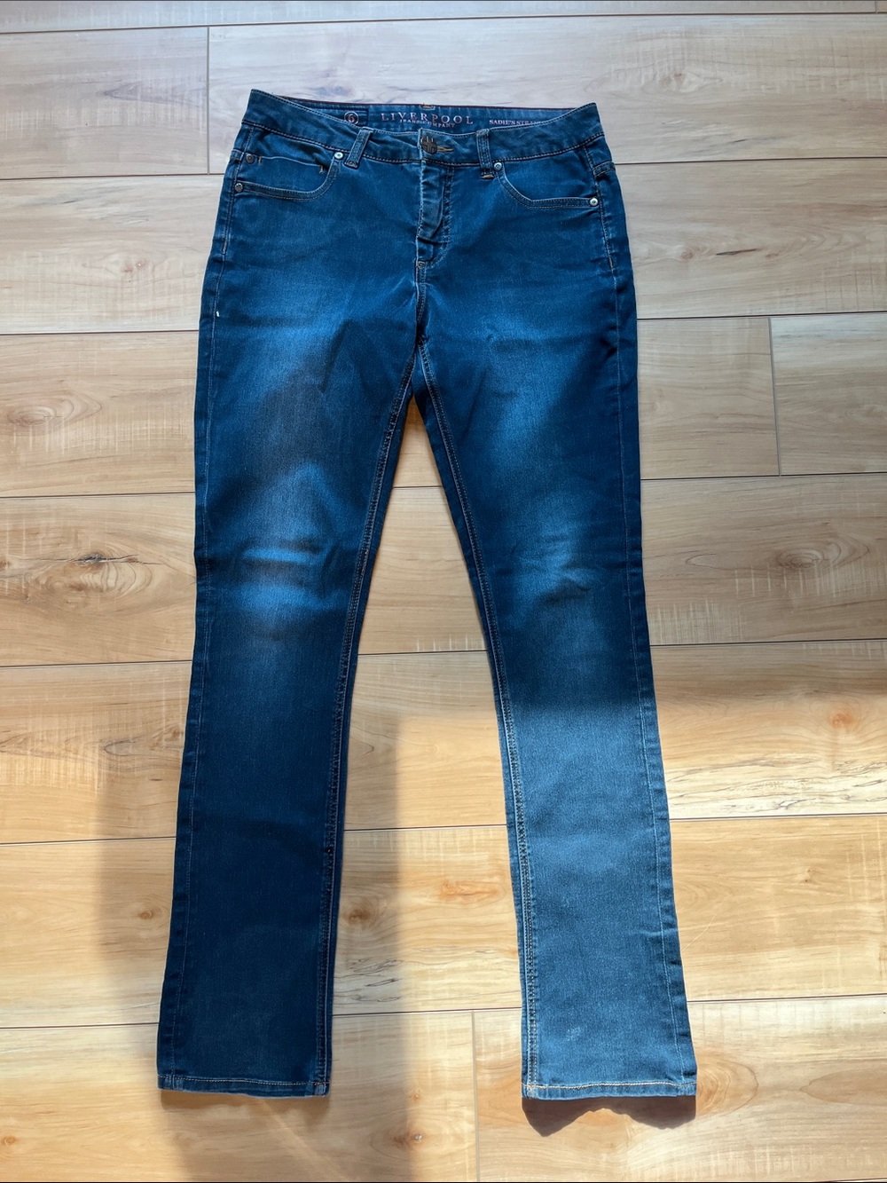 Liverpool Indigo Straight-Leg (Skinny) Women’s Jeans